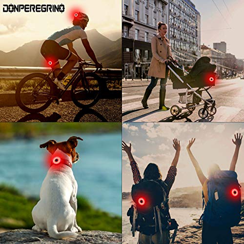 DONPEREGRINO M2 - Luz Trasera Bici Compacta hasta 90 Horas de Autonomía, LED Luz Bicicleta USB Recargable con 5 Modos Fijos e Intermitentes DONPEREGRINO M2 - Luz Trasera Bici Compacta hasta 90 Horas de Autonomía, LED Luz Bicicleta USB Recargable con 5 Modos Fijos e Intermitentes