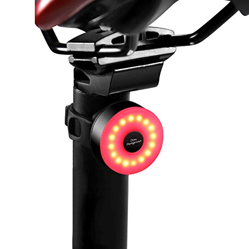 DONPEREGRINO M2 - Luz Trasera Bici Compacta hasta 90 Horas de Autonomía, LED Luz Bicicleta USB Recargable con 5 Modos Fijos e Intermitentes DONPEREGRINO M2 - Luz Trasera Bici Compacta hasta 90 Horas de Autonomía, LED Luz Bicicleta USB Recargable con 5 Modos Fijos e Intermitentes