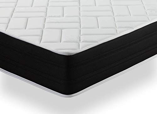DORMIDEO - Colchón Viscoelástico Elixir - Reversible (Invierno/Verano), Antibacterias, 90x190cm DORMIDEO - Colchón Viscoelástico Elixir - Reversible (Invierno/Verano), Antibacterias, 90x190cm