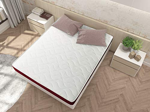 DORMIDEO Thunder - Colchón Viscoelástico Anti-Ácaros 90x190, Altura 24cm DORMIDEO Thunder - Colchón Viscoelástico Anti-Ácaros 90x190, Altura 24cm