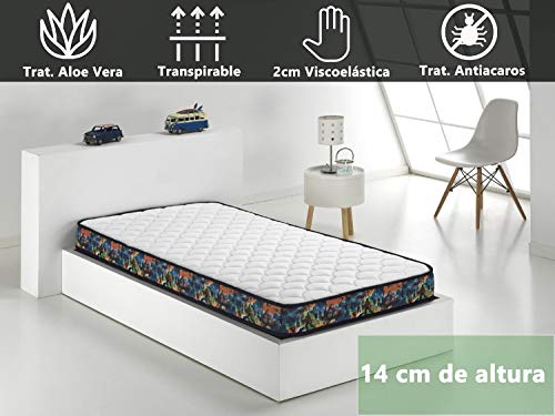 Dormio Sport-Visco - Colchón Viscoelástico 90x190x14 cm Dormio Sport-Visco - Colchón Viscoelástico 90x190x14 cm