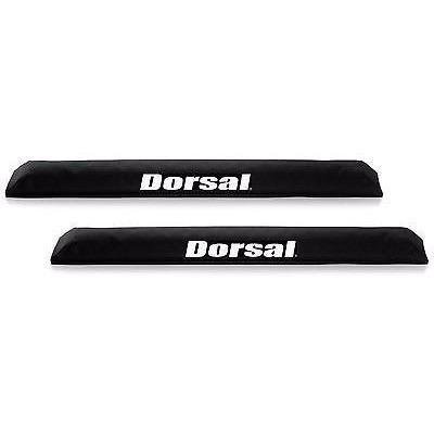 DORSAL Aero Crossbar Roof Rack Pads for Car Surfboard Kayak Sup Snowboard Racks 28 Inch Long [Pair]