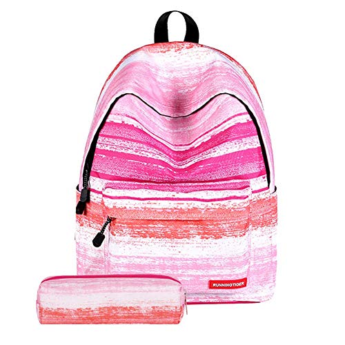 Dosige - Mochila para niña con Estuche para lápices, diseño de Media Alta, 40 x 30 x 17 cm, C3 Dosige - Mochila para niña con Estuche para lápices, diseño de Media Alta, 40 x 30 x 17 cm, C3