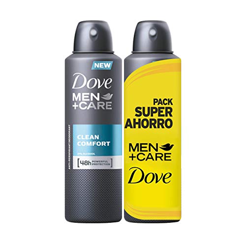 Dove Men Pack Ahorro Desodorante Clean Comfort , 2 Packs (4 x 200 ml) Dove Men Pack Ahorro Desodorante Clean Comfort , 2 Packs (4 x 200 ml)