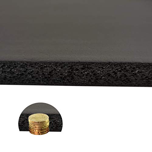 #DoYourFitness Esterilla Yoga y Fitness »Yamuna« - Colchoneta Extra Gruesa y Suave - Estera Deporte - Fitness, Yoga, Pilates, Gimnasia - 183 x 61 x 1,5 cm – Negro #DoYourFitness Esterilla Yoga y Fitness »Yamuna« - Colchoneta Extra Gruesa y Suave - Estera Deporte - Fitness, Yoga, Pilates, Gimnasia - 183 x 61 x 1,5 cm – Negro