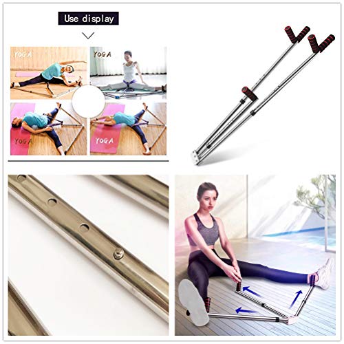 Dr. Li 3 Barras de Pierna Ballet Piernas Máquina de extensión Flexibilidad Entrenamiento Piernas divididas Estirador de ligamentos para Yoga, Danza, MMA, Artes Marciales y Gimnasia Dr. Li 3 Barras de Pierna Ballet Piernas Máquina de extensión Flexibilidad Entrenamiento Piernas divididas Estirador de ligamentos para Yoga, Danza, MMA, Artes Marciales y Gimnasia
