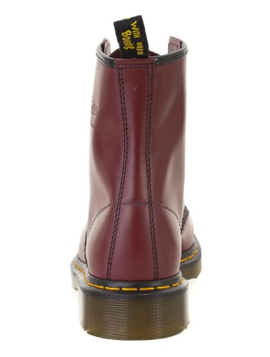 Dr. Martens 1460 Smooth, Botas Militares Unisex, Rojo Rouge Cerise, 46 EU