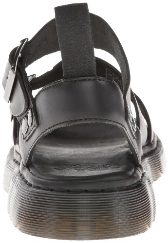Dr. MartensGRYPHON Brando BLACK - Sandalias Romanas Hombre, Negro, 44 EU Dr. MartensGRYPHON Brando BLACK - Sandalias Romanas Hombre, Negro, 44 EU