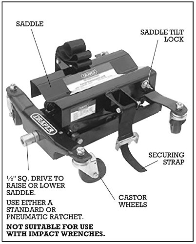 Draper 53095 150Kg Floor Transmission Jack Draper 53095 150Kg Floor Transmission Jack