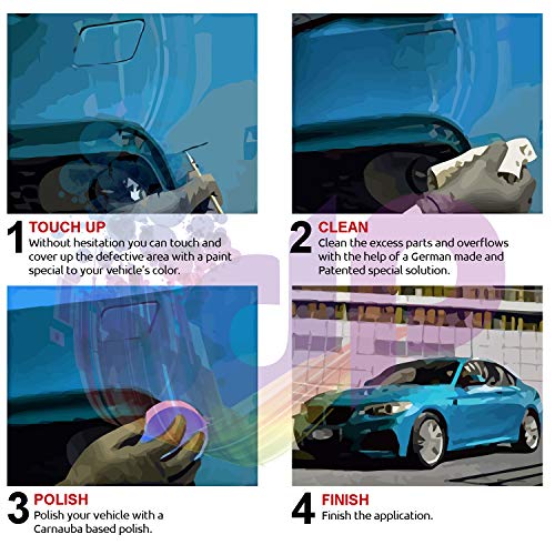 DrawndPaint for/Citroen 2CV / Rouge PAVOT - AC410 / Touch-UP Sistema DE Pintura Coincidencia EXACTA/Essential Care DrawndPaint for/Citroen 2CV / Rouge PAVOT - AC410 / Touch-UP Sistema DE Pintura Coincidencia EXACTA/Essential Care