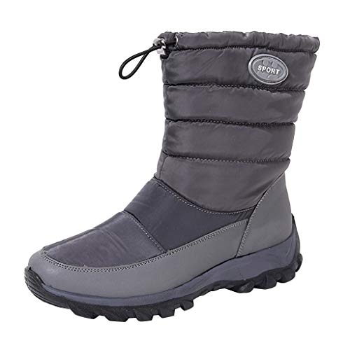 DreamedU Botas Altas De Nieve Adulto Hombre Mujer Deportiva Botas De Algodón Trekking Esqui Montaña De Vestir Caliente Impermeable Invierno Rebajas 201019