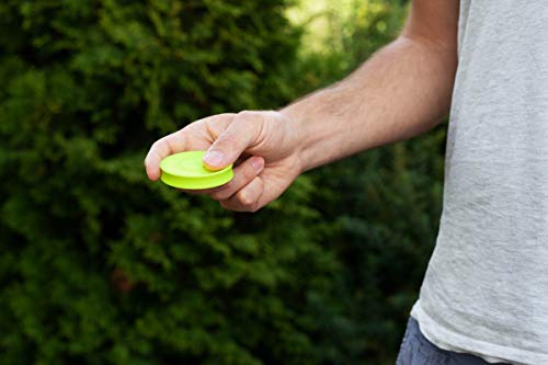 Dreheumel Mini-Frisbee - El pequeño Disco Volador con una Distancia de Lanzamiento de hasta 60 Metros - El Juguete Verano - Made in Germany