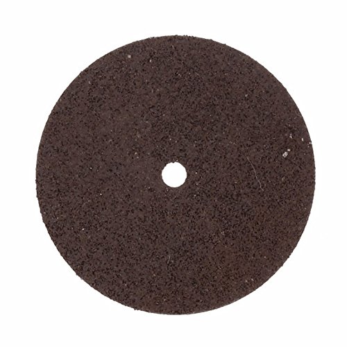 Dremel 420 - Juego de 20 Discos de corte reforzados con fibra de vidrio, 24 mm, para trabajos duros para herramienta rotativa para tronzar y cortar en metal, madera y plástico, Negro