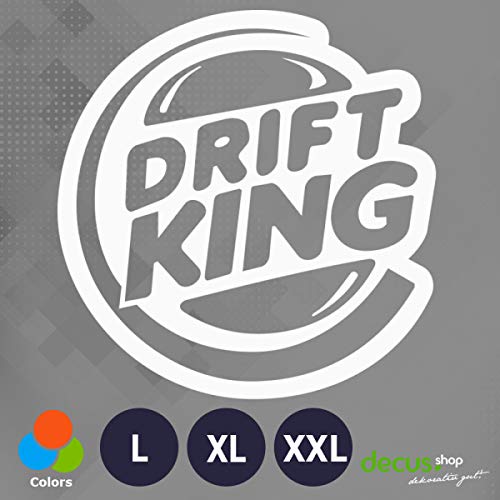 Drift King Burger L 1079 - Pegatina estilo OEM JDM
