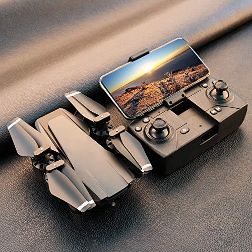 Drone con Cámara 1080P HD, Mini Drone para Principiante con WiFi FPV, Altitude Hold, Modo sin Cabeza, Plegable, 2 Baterías, Vuelo de 25 Minutos, Control Remoto RC Quadcopter Drone para Adultos y Niños Drone con Cámara 1080P HD, Mini Drone para Principiante con WiFi FPV, Altitude Hold, Modo sin Cabeza, Plegable, 2 Baterías, Vuelo de 25 Minutos, Control Remoto RC Quadcopter Drone para Adultos y Niños