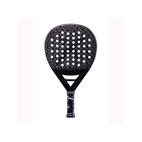 DROP SHOT Dark Black Raqueta De Padel, Adultos Unisex, 1