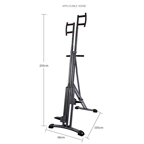 DSHUJC Escalador Vertical Plegable para Gimnasio en casa, máquina de Escalada para Ejercicios para el hogar, Entrenador Corporal, Entrenamiento de Entrenamiento Cardio DSHUJC Escalador Vertical Plegable para Gimnasio en casa, máquina de Escalada para Ejercicios para el hogar, Entrenador Corporal, Entrenamiento de Entrenamiento Cardio
