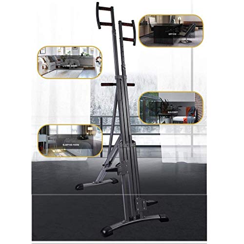 DSHUJC Escalador Vertical Plegable para Gimnasio en casa, máquina de Escalada para Ejercicios para el hogar, Entrenador Corporal, Entrenamiento de Entrenamiento Cardio