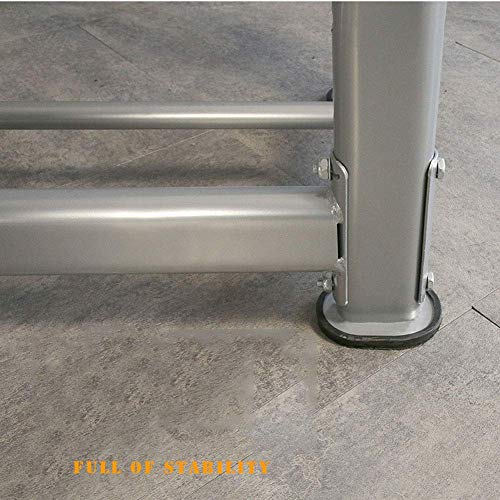 DSHUJC Estante de Banco Plano Soportes para Sentadillas Barra de Pesas Ajustable para Trabajo Pesado Barra de Banco de Pesas Estante de Banco de Prensa Libre con Barra DSHUJC Estante de Banco Plano Soportes para Sentadillas Barra de Pesas Ajustable para Trabajo Pesado Barra de Banco de Pesas Estante de Banco de Prensa Libre con Barra