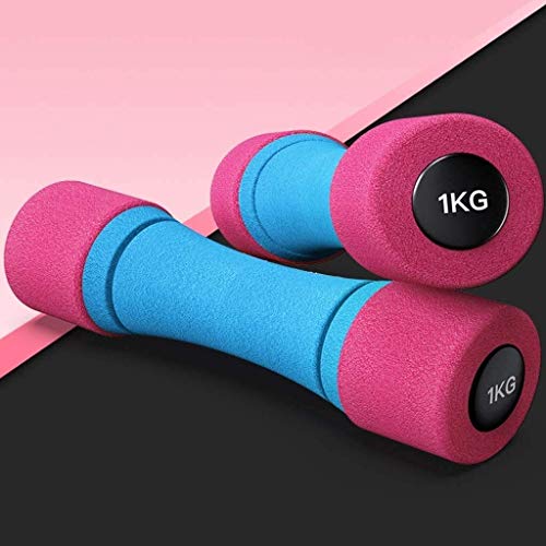 DSHUJC Mancuernas con Mancuernas para Adelgazar, Mancuernas para Brazos Finos, Esponja de Espuma, Mancuernas para Ejercicios, artículos Deportivos, Juego de 2 Pesas para Esculpir el cuerp DSHUJC Mancuernas con Mancuernas para Adelgazar, Mancuernas para Brazos Finos, Esponja de Espuma, Mancuernas para Ejercicios, artículos Deportivos, Juego de 2 Pesas para Esculpir el cuerp