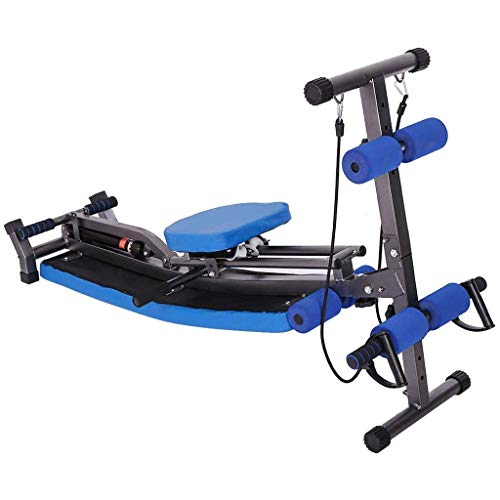 DSHUJC Máquina de Remo multifunción para Uso doméstico, Entrenador de Remo asistido en Cuclillas para Ejercicios de Sentadillas y Entrenamiento de glúteos, Tabla de Ci DSHUJC Máquina de Remo multifunción para Uso doméstico, Entrenador de Remo asistido en Cuclillas para Ejercicios de Sentadillas y Entrenamiento de glúteos, Tabla de Ci