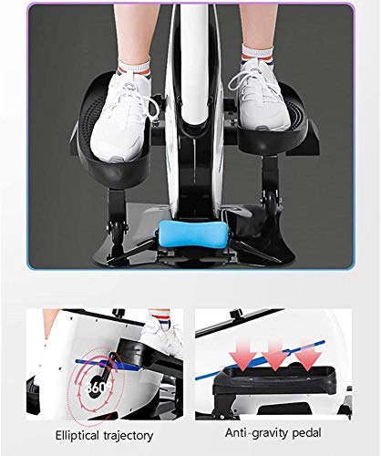 DSHUJC Máquina elíptica Bicicleta elíptica Bicicleta elíptica, máquina de Ejercicios y Pasos Ajuste Continuo de la Resistencia Entrenador elíptico + Soporte para Table DSHUJC Máquina elíptica Bicicleta elíptica Bicicleta elíptica, máquina de Ejercicios y Pasos Ajuste Continuo de la Resistencia Entrenador elíptico + Soporte para Table