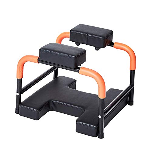 DSHUJC Mesa de inversión Taburete invertido Multifuncional Yoga Silla Auxiliar Inicio Fitness Taburete invertido Máquina Invertida Máquina de Estiramiento Invertida