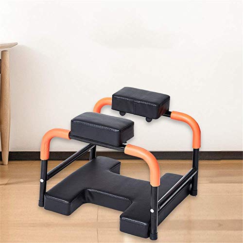 DSHUJC Mesa de inversión Taburete invertido Multifuncional Yoga Silla Auxiliar Inicio Fitness Taburete invertido Máquina Invertida Máquina de Estiramiento Invertida