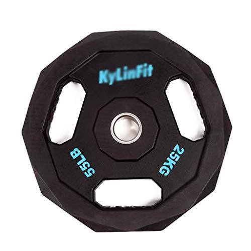 DSHUJC Placas de Pesas Placas de Pesas con Revestimiento de PU olímpico Placas de Pesas de una Sola PU Gimnasio Comercial en casa Levantamiento de Pesas Placas olímpicas Eq DSHUJC Placas de Pesas Placas de Pesas con Revestimiento de PU olímpico Placas de Pesas de una Sola PU Gimnasio Comercial en casa Levantamiento de Pesas Placas olímpicas Eq