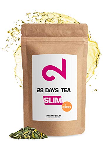 DUAL 28 Days Fat-Burner Tea| Té Quemador de Grasa para Pérdida de Peso | Té desintoxicante | Infusión de Dieta y Para Bajar de Peso|Té Limpiador|Suplemento Dietético Natural|Hecho en Alemania|85g DUAL 28 Days Fat-Burner Tea| Té Quemador de Grasa para Pérdida de Peso | Té desintoxicante | Infusión de Dieta y Para Bajar de Peso|Té Limpiador|Suplemento Dietético Natural|Hecho en Alemania|85g