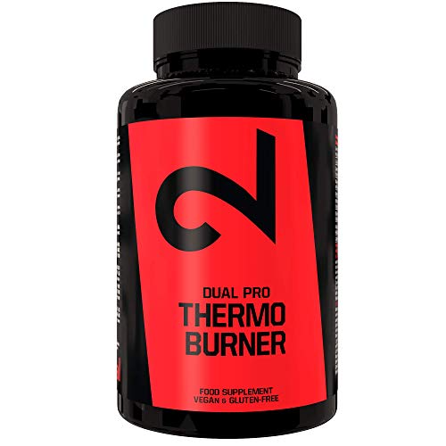 Dual Pro Thermo Burner | Píldoras Dietéticas Quemagrasas Termogénicas Naturales | 90 Cápsulas Veganas | Quemador de Grasa 100% Naturales Y Sin Aditivos| Píldoras Para La Pérdida De Peso Dual Pro Thermo Burner | Píldoras Dietéticas Quemagrasas Termogénicas Naturales | 90 Cápsulas Veganas | Quemador de Grasa 100% Naturales Y Sin Aditivos| Píldoras Para La Pérdida De Peso