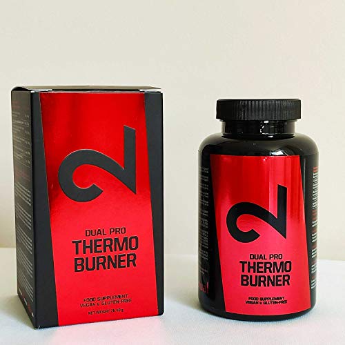 Dual Pro Thermo Burner | Píldoras Dietéticas Quemagrasas Termogénicas Naturales | 90 Cápsulas Veganas | Quemador de Grasa 100% Naturales Y Sin Aditivos| Píldoras Para La Pérdida De Peso