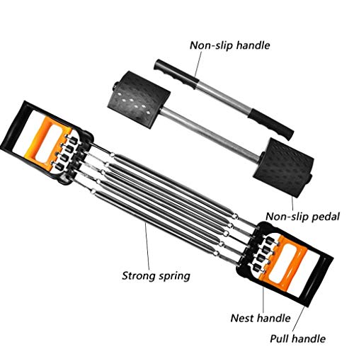 Ducomi - Extensión pectoral ajustable con muelles de acero para resistencia, ejercicio en el pecho y fortalecimiento muscular – Fitness, Atletica, Body Building y gimnasia (modelo 2)