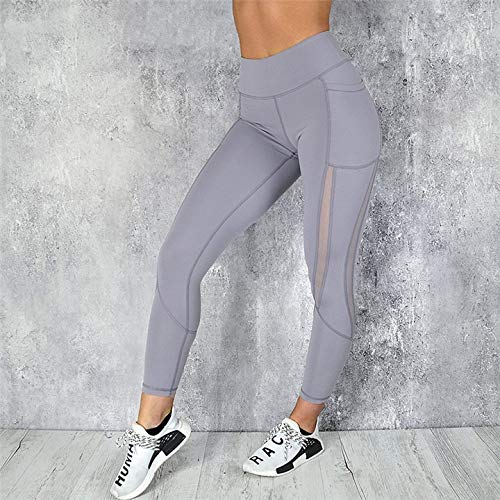 Ducomi Kai Leggings para Mujer con Bolsillo para Teléfono Celular y Transparencias para un Look Sexy en el Gimnasio y en el Hogar - Leggings Transpirables, Máxima Comodidad (Gris, XL) Ducomi Kai Leggings para Mujer con Bolsillo para Teléfono Celular y Transparencias para un Look Sexy en el Gimnasio y en el Hogar - Leggings Transpirables, Máxima Comodidad (Gris, XL)