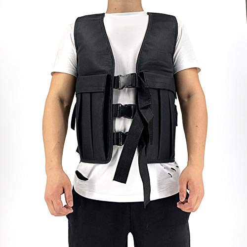 Ducomi LIM Chaleco de Peso Ajustable - Chaleco de Peso con Bolsas para Placas de Peso de Metal - Fitness, Ejercicio de Gimnasio, Chalecos con Peso, Tracciones de Corpiño Pesado (Negro) Ducomi LIM Chaleco de Peso Ajustable - Chaleco de Peso con Bolsas para Placas de Peso de Metal - Fitness, Ejercicio de Gimnasio, Chalecos con Peso, Tracciones de Corpiño Pesado (Negro)