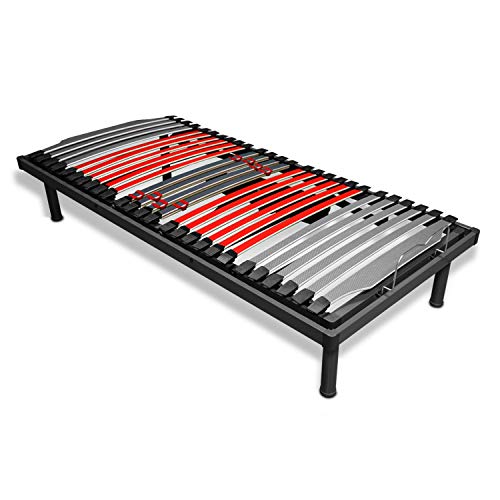 Duérmete Online Cama Eléctrica Articulada Ergo Luxe Reforzada 5 Planos con Suspensiones de Caucho, Madera, Gris, 105x190 Duérmete Online Cama Eléctrica Articulada Ergo Luxe Reforzada 5 Planos con Suspensiones de Caucho, Madera, Gris, 105x190
