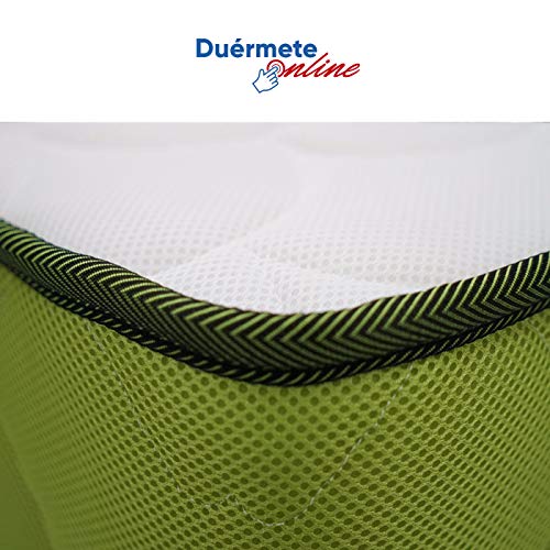 Duérmete Online - Colchón Viscoelastico Juvenil Viscopeque Reversible (cara invierno/verano) 90x200 Duérmete Online - Colchón Viscoelastico Juvenil Viscopeque Reversible (cara invierno/verano) 90x200