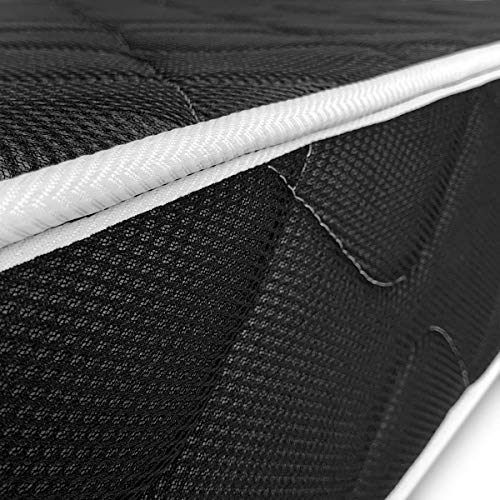 Duérmete Online - Colchón Viscoelástico Pocket Visco Reversible (Cara Invierno-Verano) Firmeza-dureza Alta, Muy Transpirable, 90x200 Duérmete Online - Colchón Viscoelástico Pocket Visco Reversible (Cara Invierno-Verano) Firmeza-dureza Alta, Muy Transpirable, 90x200