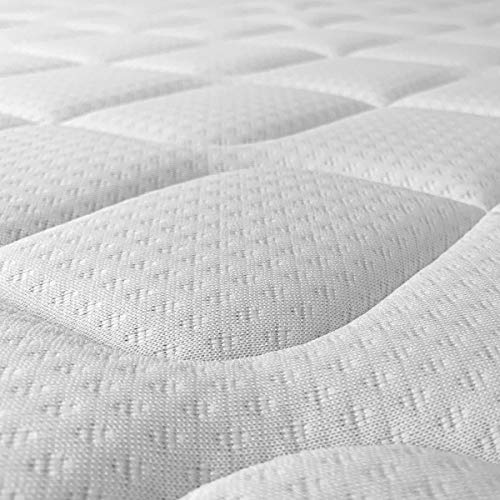 Duérmete Online - Colchón Viscoelástico Pocket Visco Reversible (Cara Invierno-Verano) Firmeza-dureza Alta, Muy Transpirable, 90x200 Duérmete Online - Colchón Viscoelástico Pocket Visco Reversible (Cara Invierno-Verano) Firmeza-dureza Alta, Muy Transpirable, 90x200