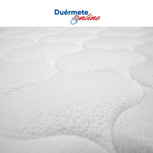 Duérmete Online - Pack Ahorro Colchón Viscoelástico Pocket Visco + Base Tapizada 3D Reforzada 5 Barras de Refuerzo y Válvulas de Ventilación con 6 Patas, Marrón (Chocolate), 135x190 Duérmete Online - Pack Ahorro Colchón Viscoelástico Pocket Visco + Base Tapizada 3D Reforzada 5 Barras de Refuerzo y Válvulas de Ventilación con 6 Patas, Marrón (Chocolate), 135x190