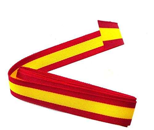 Durabol Cinta 2 Metro Bandera España Pulseras Lazos Pulsera Bandera Ancho 1 cm