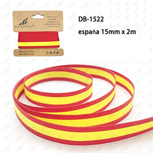 Durabol Cinta Bandera España Pulseras Lazos Pulsera Bandera Flag manualidades