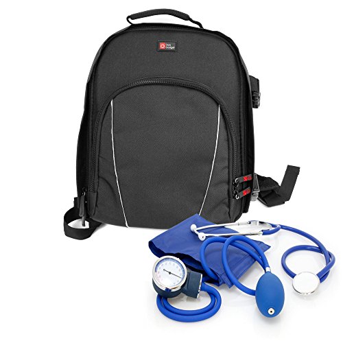 DURAGADGET Mochila/Botiquín para Equipo De Primeros Auxilios + Funda Impermeable Médicos/Paramédicos/Enfermeros DURAGADGET Mochila/Botiquín para Equipo De Primeros Auxilios + Funda Impermeable Médicos/Paramédicos/Enfermeros