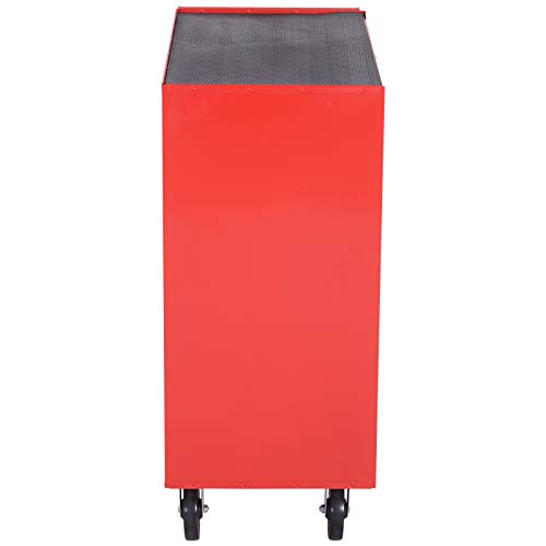 DURHAND Carro de Herramientas con 7 Cajones Caja Taller Cerradura tipo Mueble de Almacenamiento para Taller Garaje y Hogar Chapa de Acero Ruedas 69x33x75cm Rojo DURHAND Carro de Herramientas con 7 Cajones Caja Taller Cerradura tipo Mueble de Almacenamiento para Taller Garaje y Hogar Chapa de Acero Ruedas 69x33x75cm Rojo