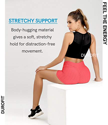 DUROFIT Pantalones Cortos Deportivos Mujer Yoga Pantalones Deportivos Pantalón de Elásticos Short Pants Pantalones Cortos de Yoga para Mujer Cintura Alta Fitness XL Pink DUROFIT Pantalones Cortos Deportivos Mujer Yoga Pantalones Deportivos Pantalón de Elásticos Short Pants Pantalones Cortos de Yoga para Mujer Cintura Alta Fitness XL Pink