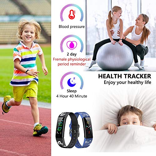 Dwfit Pulsera Actividad Inteligente Reloj Inteligente para Niños Niñas, Impermeable IP68 Deportivo Smartwatch con Podómetro Pulsómetros Monitor de Sueño Contador de Caloría Dwfit Pulsera Actividad Inteligente Reloj Inteligente para Niños Niñas, Impermeable IP68 Deportivo Smartwatch con Podómetro Pulsómetros Monitor de Sueño Contador de Caloría
