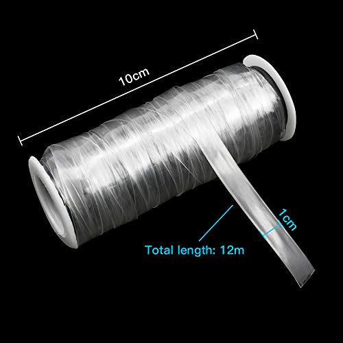 DXLing 1cm x 12 m Banda Elástico Transparente TPU Alta flexibilidad Elástico Transparente Elástico de Peso Ligero Ligera Elástica antideslizante Banda Elástico para Proyectos de Costura de Tela DXLing 1cm x 12 m Banda Elástico Transparente TPU Alta flexibilidad Elástico Transparente Elástico de Peso Ligero Ligera Elástica antideslizante Banda Elástico para Proyectos de Costura de Tela