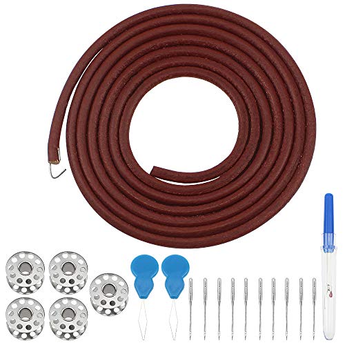 DXLing Correas de Máquinas de Coser Universales 183cm Correa de Maquina de Coser con bobinas para máquina de coser enhebradores agujas para máquina de coser Desgarrador de costuras DXLing Correas de Máquinas de Coser Universales 183cm Correa de Maquina de Coser con bobinas para máquina de coser enhebradores agujas para máquina de coser Desgarrador de costuras