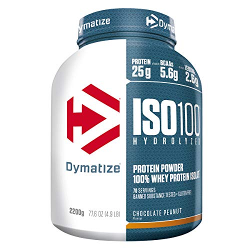 Dymatize ISO 100 Chocolate Peanut 2,2kg - Hidrolizado de Proteína de Suero Whey + Aislado en Polvo Dymatize ISO 100 Chocolate Peanut 2,2kg - Hidrolizado de Proteína de Suero Whey + Aislado en Polvo