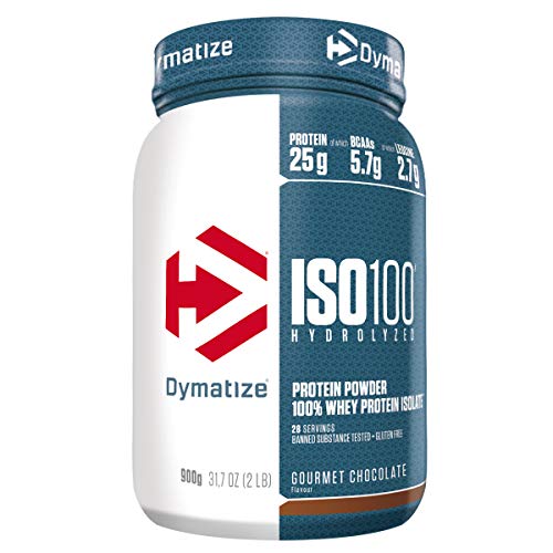 Dymatize ISO 100 Gourmet Chocolate 900g - Hidrolizado de Proteína de Suero Whey + Aislado en Polvo Dymatize ISO 100 Gourmet Chocolate 900g - Hidrolizado de Proteína de Suero Whey + Aislado en Polvo